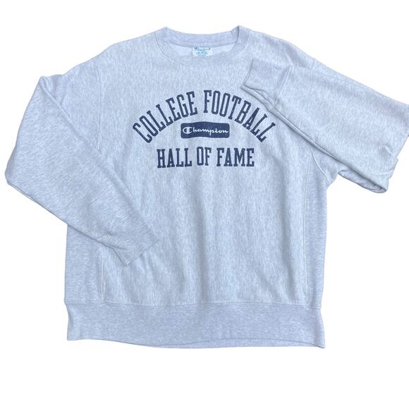 Champion Other - Champion Sweatshirt Sz L unisex Reverse Weave College Football Gray Athletic